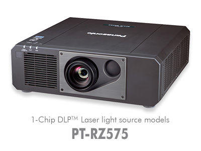 PT-RZ575U Short Throw 1-Chip DLP™ SOLID SHINE™ Laser Projector / PT-RZ575