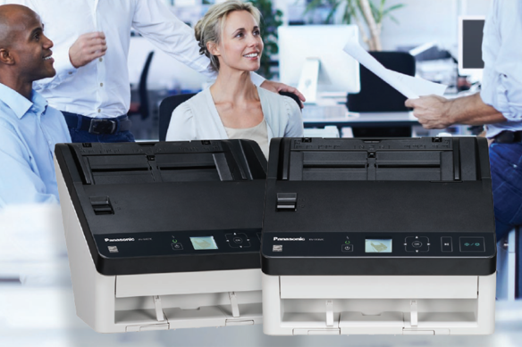 Panasonic Office Document Scanner Lineup for Document Management