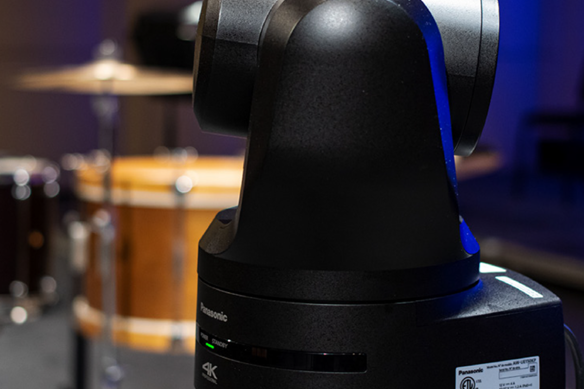 AW-UE150 4K remote robotic camera for live music event streaming