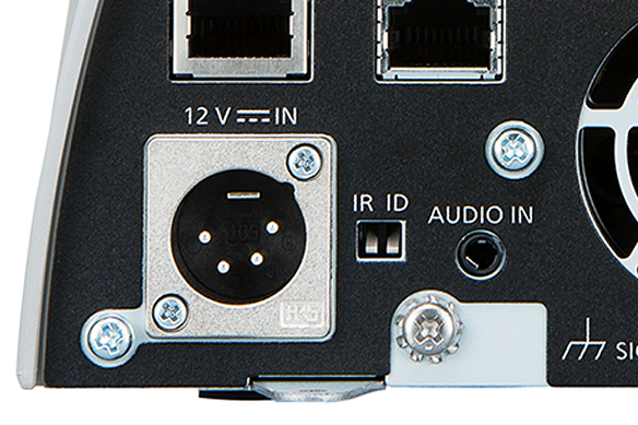 Remote PTZ Camera with Audio In Microphone Jack for Mic Input for IP embed in video stream