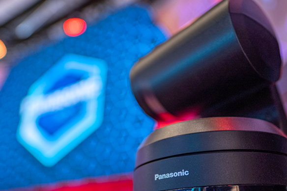 Panasonic PTZ Camera with OLPF Anti Moire Filter Option